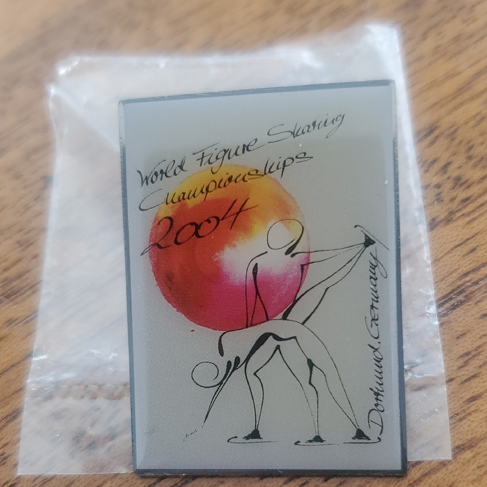 Figure Skating Championships 2004 Pin